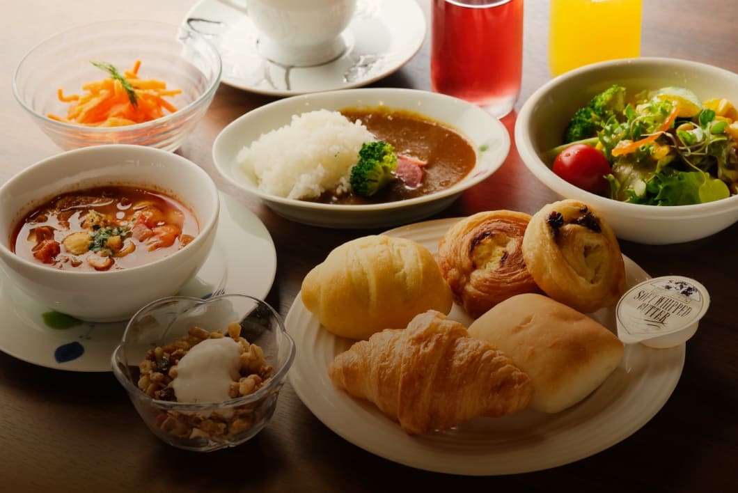 朝食ビュッフェ4つのテーマ