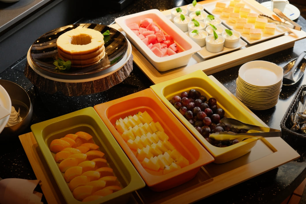 朝食ビュッフェ4つのテーマ