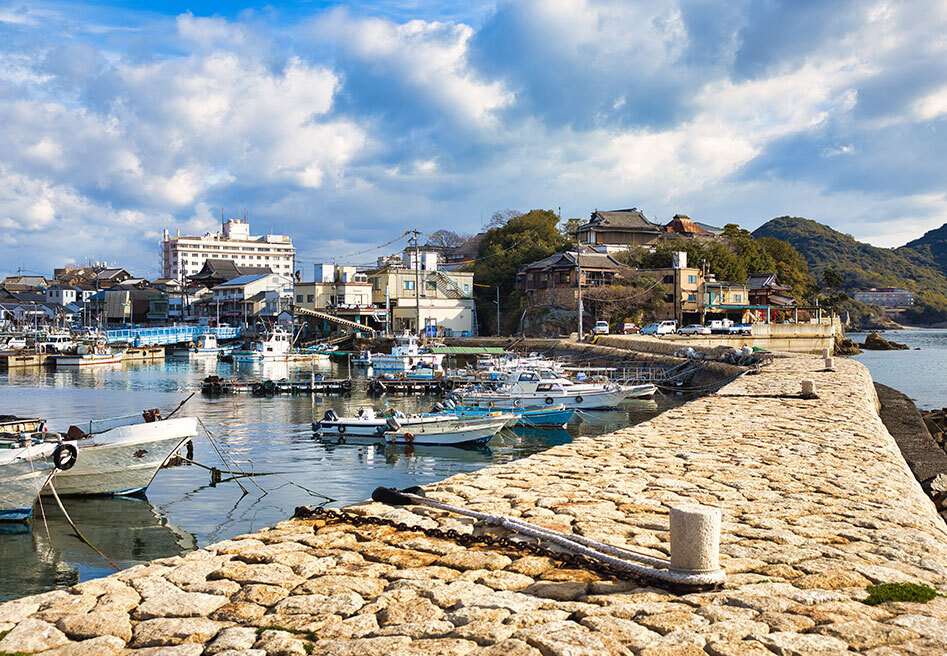 広島県福山市鞆町鞆の浦の港の風景.jpg