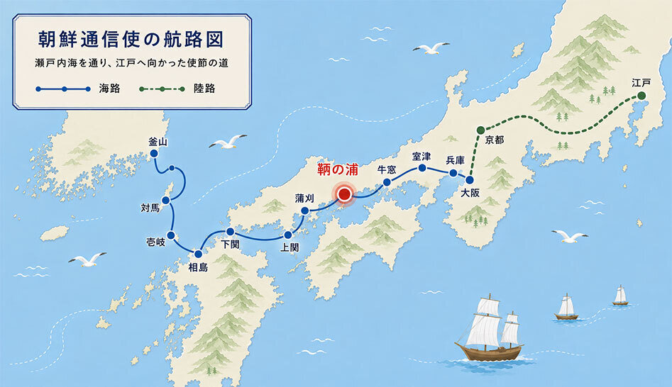 朝鮮通信使の航路の途中にあった鞆の浦.jpg